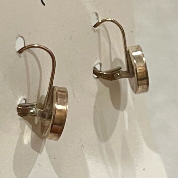 Tessoro Sterling Silver Handcrafted Birch Bark Earrings NWT - Picture 8 of 9